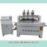 cheap cnc router for wood kitchen cabinet door multi spindle 3d carving drilling machine