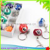 Billiards Ball Key Chain /snook Bal Key Chain /gift Ball Key Chain
