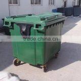 1100 Liter Garbage Bins With 8'' Wheels