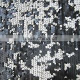 new irregular allover spangle sequin embroidery net fabric for dress
