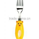 1 Set High Quality Kid Stainless Steel Knife Fork Spoon Cartoon Children Western-style Food Tableware Suit thumbnail-3