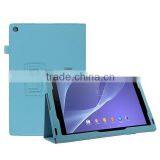 Folio Magnetic Flip Stand Leather Case For Sony Xperia Z2 Tablet 10.1" thumbnail-1