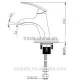 Brass Single Lever Water Tap With Water Saving Aerator 63 1101 thumbnail-3