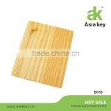 Lowest Price Pine Material Rectangle Cutting Board