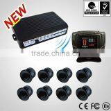 2013 Wireless Front & Rear 8 Parking Sensor System thumbnail-1