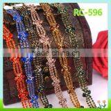 Wholesale and Custom Color Rhinestone Chain for Clothing thumbnail-1