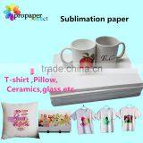 wholesale transfer sublimation paper for Mug , white t shirt