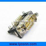 9pin 15pin 25pin 37pin Right Angle D-sub Connector With Screw
