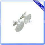 Factory Free Samples Personalized Silver Blank Cufflinks Sale thumbnail-6