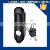 black zinc electrical heavy duty door panel lock for outdoor cabinet lock