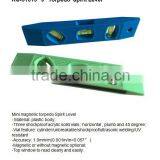 Mini Plastic Torpedo Instrument Spirit Level With Cylinder Bubble Vials