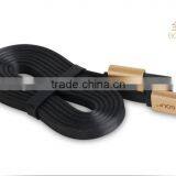 Metal 8-pin, Quick Charging, Premium Design, Flat USB Cable