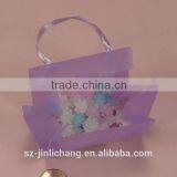 Ribbon Handle Plastic Mini Purses Style Box thumbnail-4