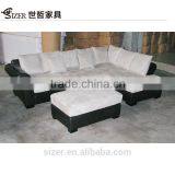 Geometric Pattern Sofa Fabric , Suede Fabric for Sofa