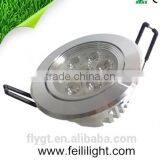7W Surface Mounted Led Ceiling Light With 3000-6500K