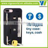 Puffercase Ultra-flexible Silicone Pocket Thin Tpu+pc Case for Iphone 7 Plus