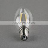 2015 Antique LED Filament Bulb C35 Full Glass Lamp 2W E12 110V Dimmable thumbnail-3