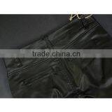 2016 Autumn Fashion Women Metal Zippers Quilted Pencil Skinny Pant Jeans Ladies Low Waist Black Sexy Tight Lady Pants thumbnail-6