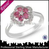 925 Sterling Silver Rings Zircon, High Quality Thai Silver Ring thumbnail-1