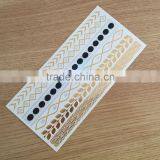 HOT SELL 10x21cm Free Sample Bangles Metallic Flash Tattoos thumbnail-1