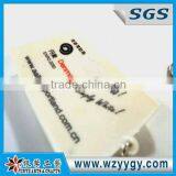 1side Printing White Color Keychains Key Ring thumbnail-1