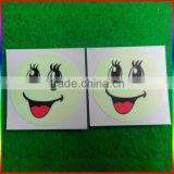 Glow in the Dark Smile Face Stickers thumbnail-3