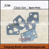 paper washer of oil pump for chinese gasoline chain saw, gas saw paper washer