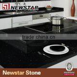 Newstar Black Quartz Worktop,UK Standard Stone Worktop