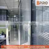Glass partition wall office partition glass wall low partition from china