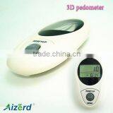 High Quality Body Building 3d Sensor Usb Pedometer