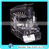 High Grade Plexi Cosmetic Organizer Acrylic Makeup Organizer With Drawers