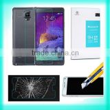 Permium Real Tempered Glass Film Screen Protector For Samsung Galaxy Note 4