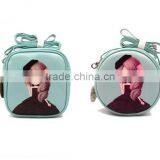 Square Shape Printed PU Girl Message Bag thumbnail-4