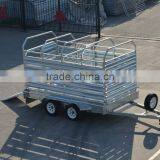 9'x5' Galvanized Tandem Tipper Box Trailers thumbnail-4