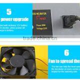 YZ8-48 High Quality Hatching Machine for Chickens Battery Powered thumbnail-4