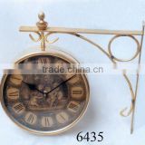 Brass Hanging Wall Clock - 6435