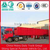 Side Curtain Semi Trailer Enclosed Cargo Trailer Box Trailer for Sale thumbnail-5
