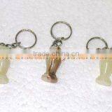 TOP PAKISTANI NATURAL STONE ONYX KEY CHAINS HANDICRAFTS thumbnail-3
