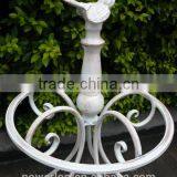 Vintage Stylish White Umbrella Stand Storage Holder Garden Ornament thumbnail-2