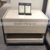 Modern Simple Design Side Table Wood Nightstands For Bedroom Furniture thumbnail-1