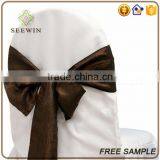 Fancy Banquet Tafatta Christmas Chair Sash thumbnail-6