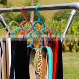 Flower Shaped Belt Hanger, Plastic Scarf Hanger thumbnail-6