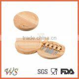 WSSKHL091 Cheese Board With 4 Knives Sets thumbnail-1