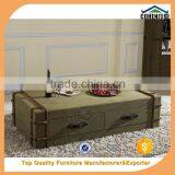 2016 Cohen Furniture New Design Eco-friendly Army Green Solid Wooden tv Table/canvas tv Stand/fabric Livingroom Furniture thumbnail-4