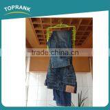 Cheap Hot Selling Four Layers Adjustable Plastic Foldable Trouser Hanger Plastic Pant Hanger thumbnail-5