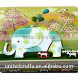 New Small Storage Jars Rectangular Iron Tin Gift Jewelry Holder Storage Box 1Pcs thumbnail-4