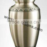 Metal Fancy Urns | Brass New Design Metal Urns | Cremation Urns for Sale | Double Urns | Funeral Urns thumbnail-3