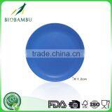 Blue Welcome Hot design bamboo fiber fruit plate