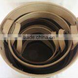 Customized Large Round Colored Felt Laundry Basket thumbnail-5