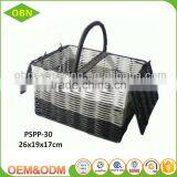 Factory Direct Provide Hand Woven Food Storage Plastic Picnic Hamper Baskets thumbnail-3